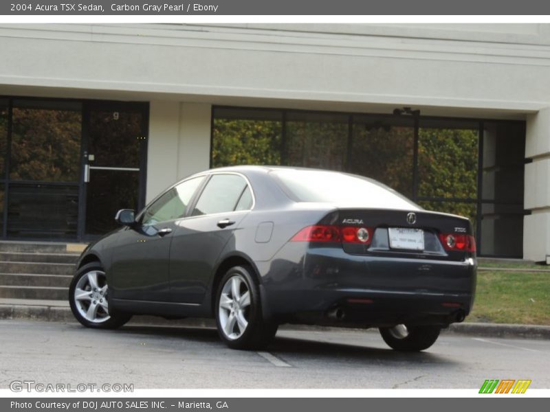 Carbon Gray Pearl / Ebony 2004 Acura TSX Sedan