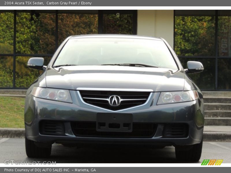 Carbon Gray Pearl / Ebony 2004 Acura TSX Sedan
