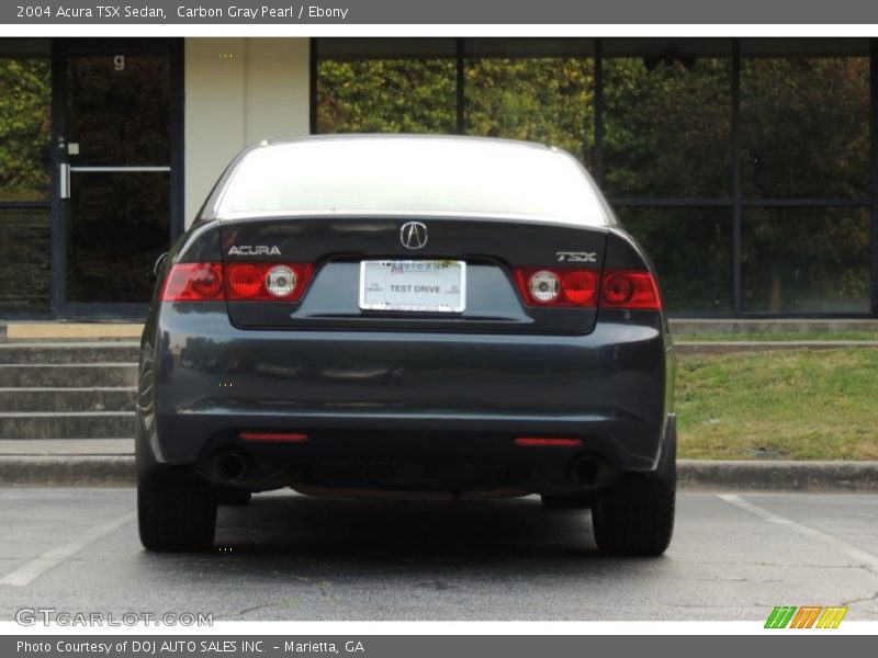 Carbon Gray Pearl / Ebony 2004 Acura TSX Sedan