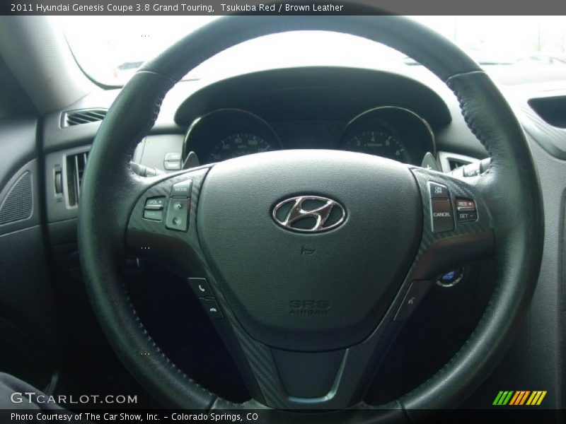 2011 Genesis Coupe 3.8 Grand Touring Steering Wheel