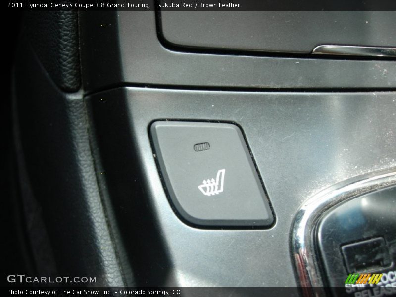 Tsukuba Red / Brown Leather 2011 Hyundai Genesis Coupe 3.8 Grand Touring