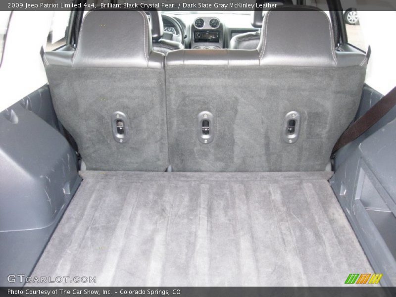 Brilliant Black Crystal Pearl / Dark Slate Gray McKinley Leather 2009 Jeep Patriot Limited 4x4