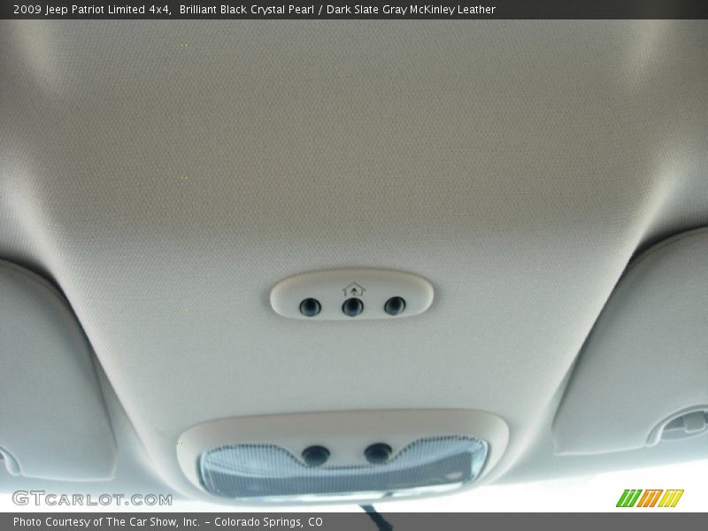 Brilliant Black Crystal Pearl / Dark Slate Gray McKinley Leather 2009 Jeep Patriot Limited 4x4