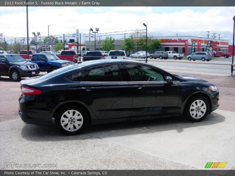 Tuxedo Black Metallic / Earth Gray 2013 Ford Fusion S