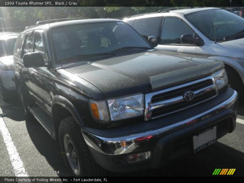 Black / Gray 1999 Toyota 4Runner SR5