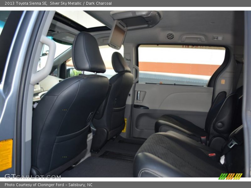 Silver Sky Metallic / Dark Charcoal 2013 Toyota Sienna SE