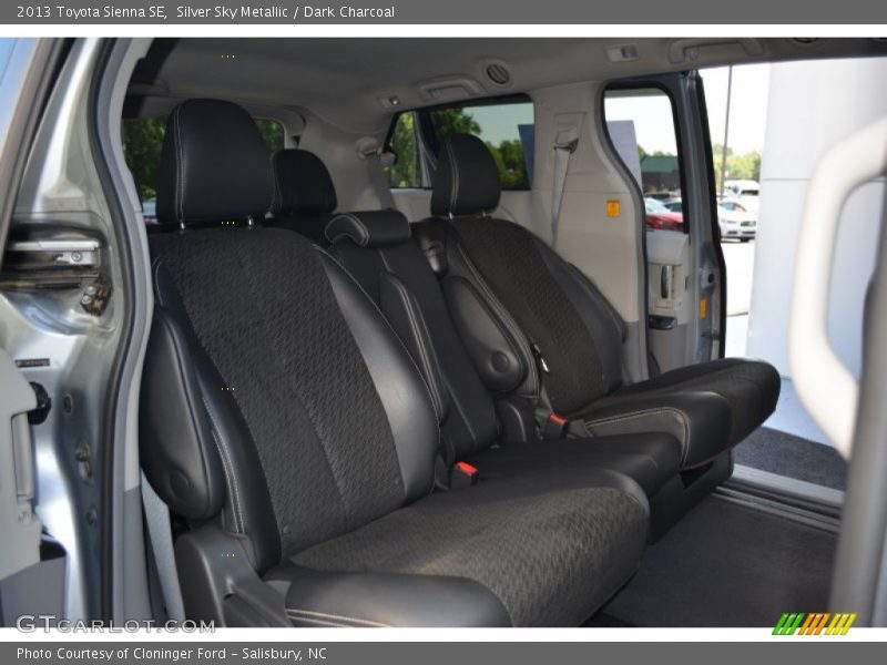 Silver Sky Metallic / Dark Charcoal 2013 Toyota Sienna SE