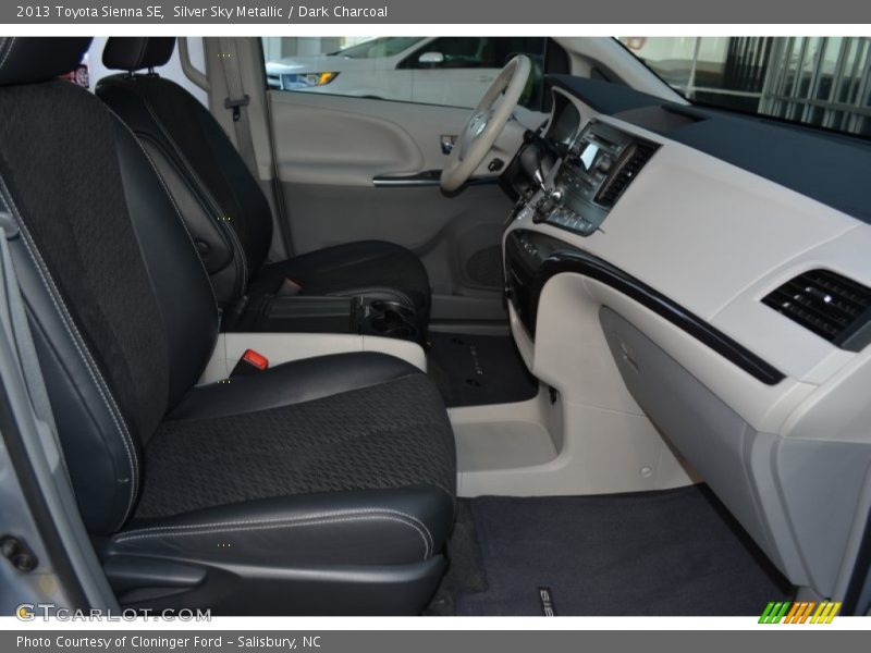 Silver Sky Metallic / Dark Charcoal 2013 Toyota Sienna SE