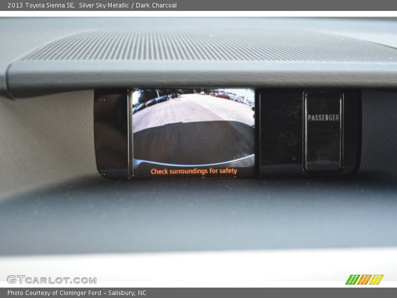 Silver Sky Metallic / Dark Charcoal 2013 Toyota Sienna SE