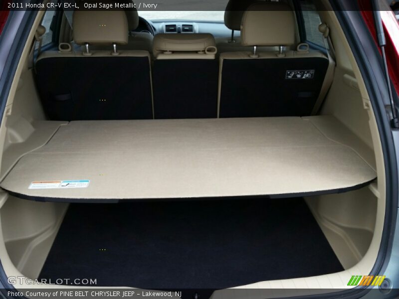 Opal Sage Metallic / Ivory 2011 Honda CR-V EX-L