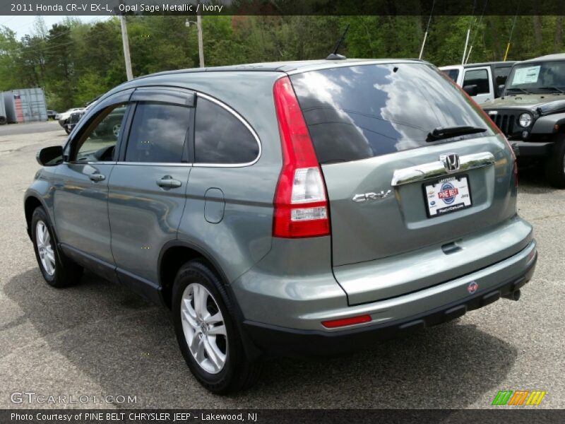 Opal Sage Metallic / Ivory 2011 Honda CR-V EX-L