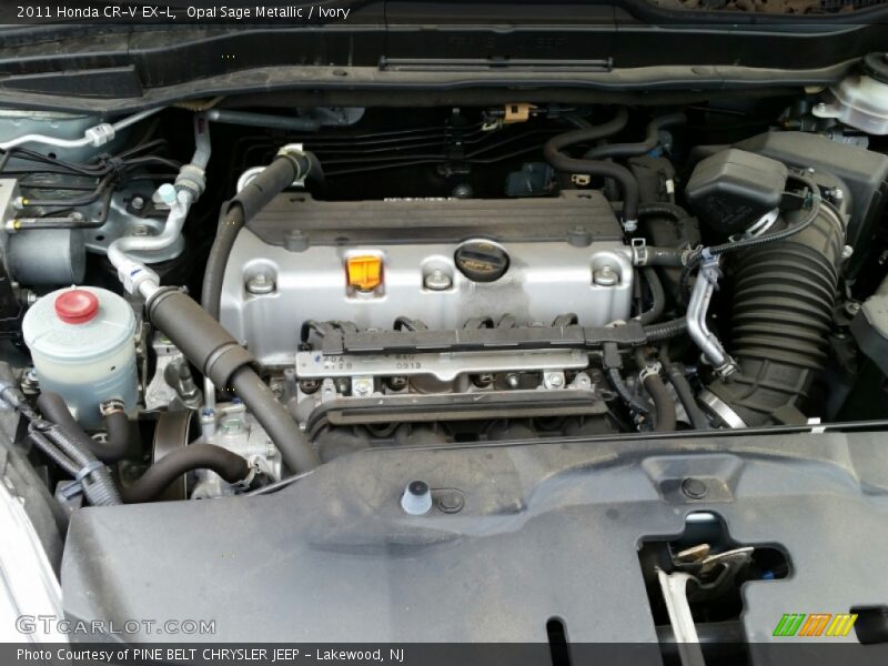 Opal Sage Metallic / Ivory 2011 Honda CR-V EX-L