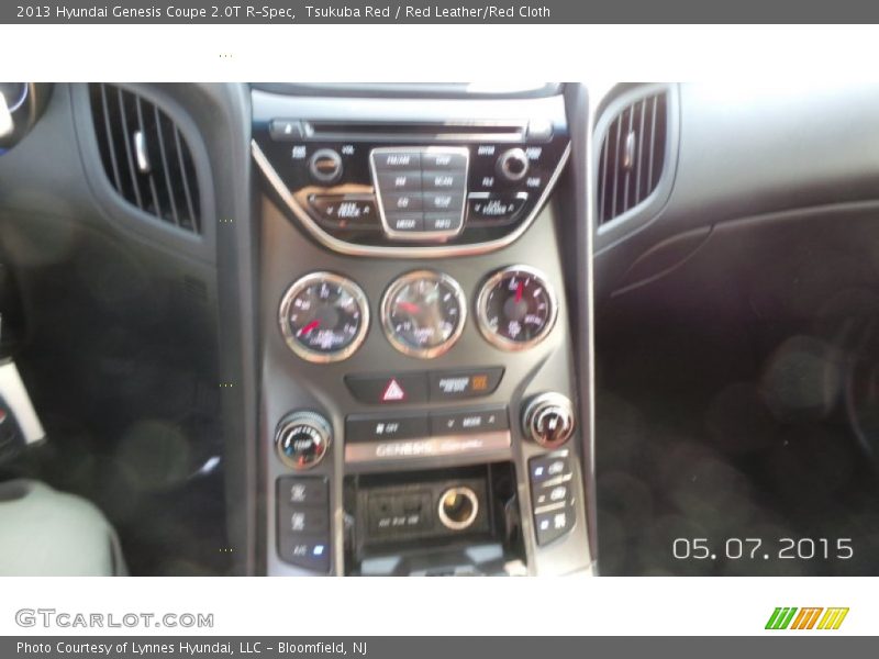 Tsukuba Red / Red Leather/Red Cloth 2013 Hyundai Genesis Coupe 2.0T R-Spec