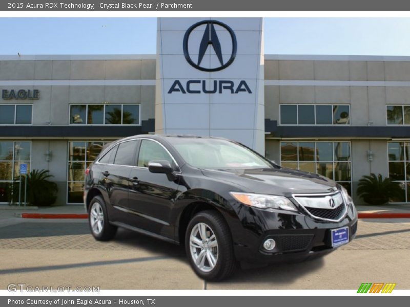 Crystal Black Pearl / Parchment 2015 Acura RDX Technology