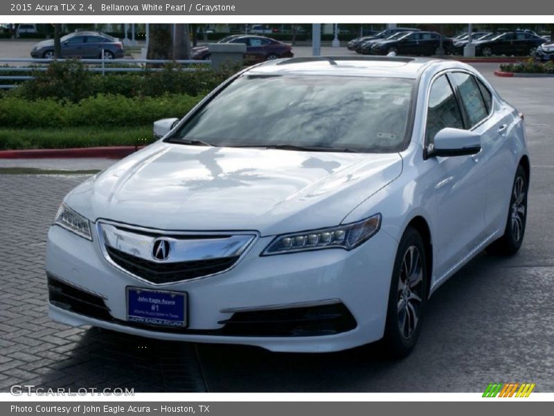 Bellanova White Pearl / Graystone 2015 Acura TLX 2.4