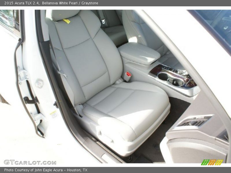 Bellanova White Pearl / Graystone 2015 Acura TLX 2.4