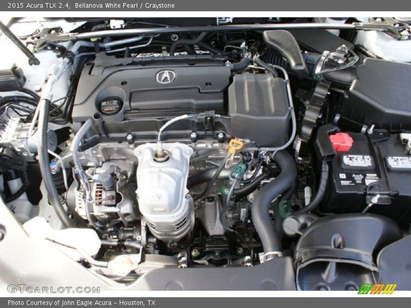 Bellanova White Pearl / Graystone 2015 Acura TLX 2.4