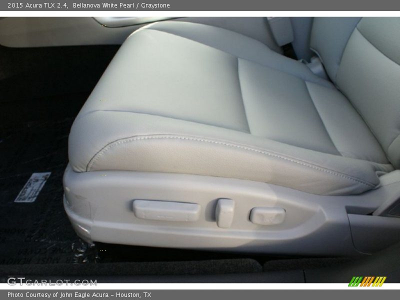 Bellanova White Pearl / Graystone 2015 Acura TLX 2.4