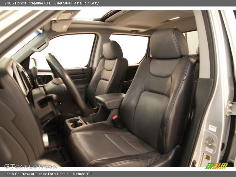 Front Seat of 2006 Ridgeline RTL
