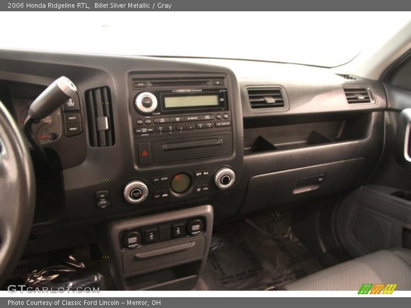 Billet Silver Metallic / Gray 2006 Honda Ridgeline RTL
