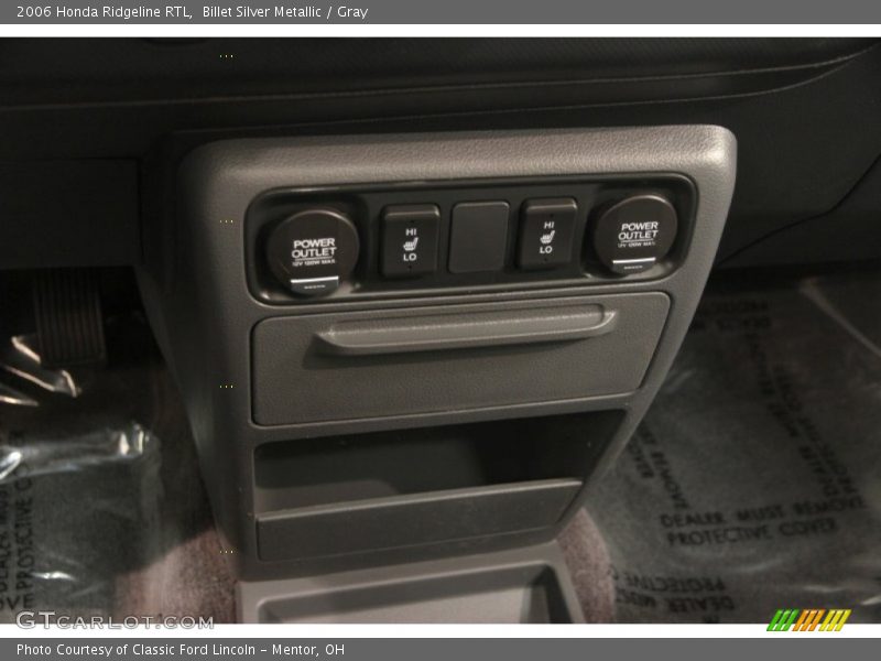 Billet Silver Metallic / Gray 2006 Honda Ridgeline RTL