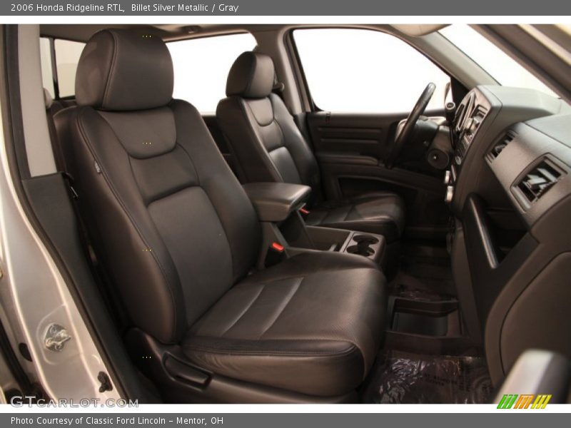 Front Seat of 2006 Ridgeline RTL