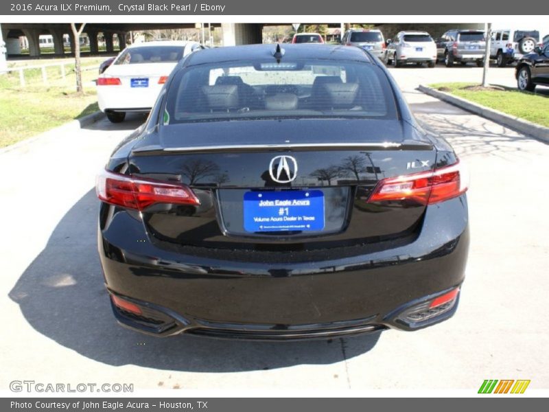 Crystal Black Pearl / Ebony 2016 Acura ILX Premium