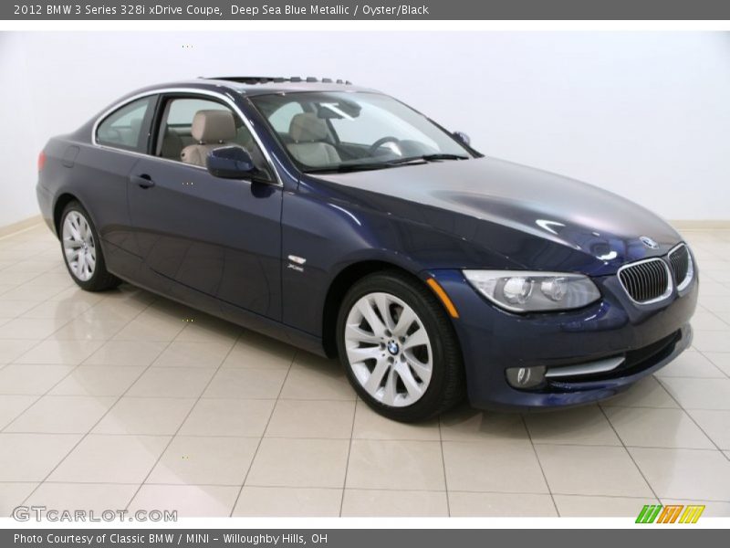 Front 3/4 View of 2012 3 Series 328i xDrive Coupe