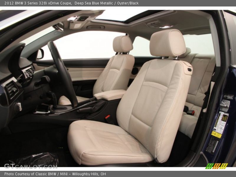 Front Seat of 2012 3 Series 328i xDrive Coupe
