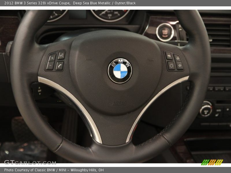  2012 3 Series 328i xDrive Coupe Steering Wheel