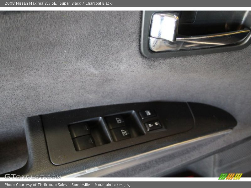 Super Black / Charcoal Black 2008 Nissan Maxima 3.5 SE