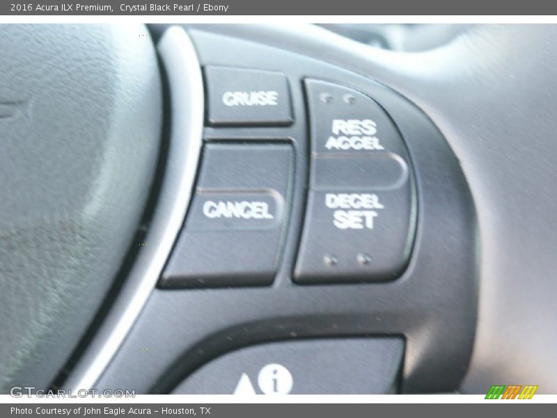 Crystal Black Pearl / Ebony 2016 Acura ILX Premium