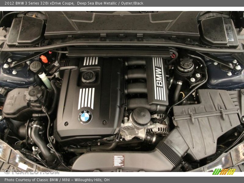  2012 3 Series 328i xDrive Coupe Engine - 3.0 Liter DOHC 24-Valve VVT Inline 6 Cylinder