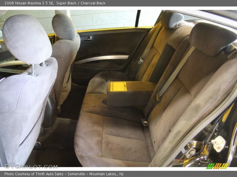 Super Black / Charcoal Black 2008 Nissan Maxima 3.5 SE