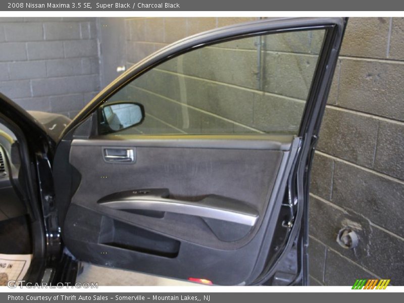 Super Black / Charcoal Black 2008 Nissan Maxima 3.5 SE