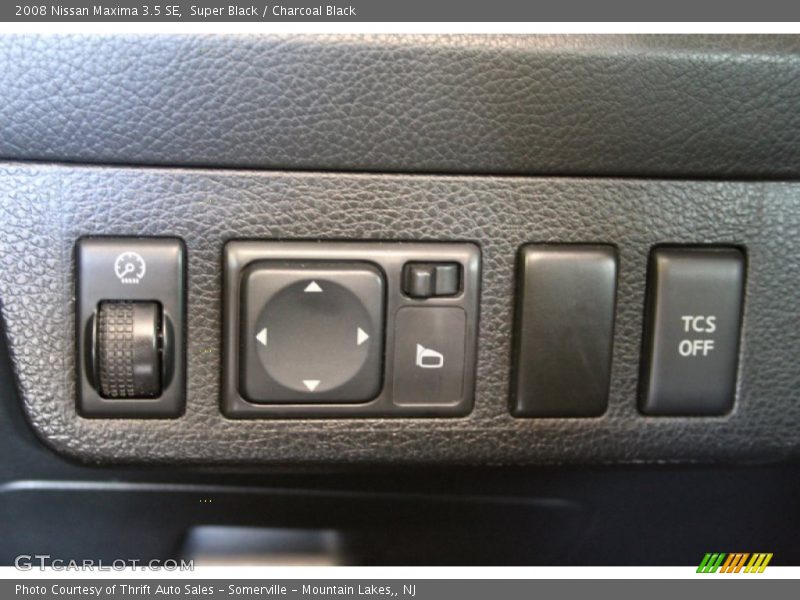 Super Black / Charcoal Black 2008 Nissan Maxima 3.5 SE