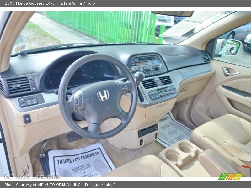 Taffeta White / Ivory 2005 Honda Odyssey EX-L