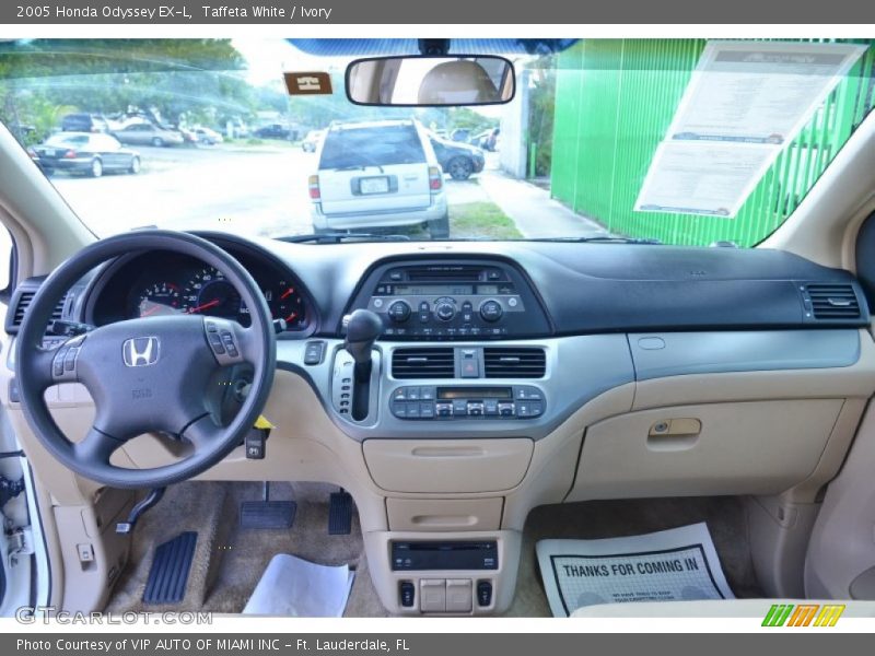 Taffeta White / Ivory 2005 Honda Odyssey EX-L