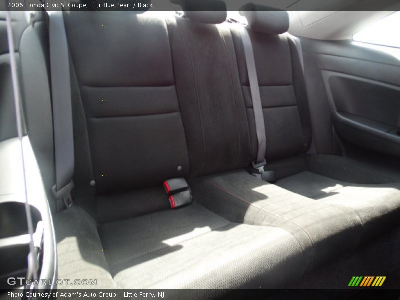 Fiji Blue Pearl / Black 2006 Honda Civic Si Coupe