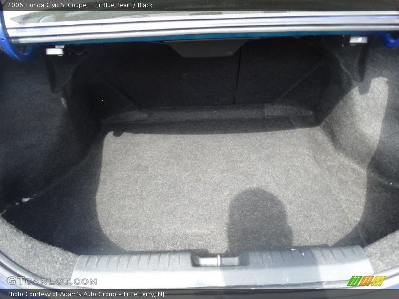 Fiji Blue Pearl / Black 2006 Honda Civic Si Coupe