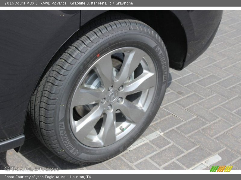 Graphite Luster Metallic / Graystone 2016 Acura MDX SH-AWD Advance