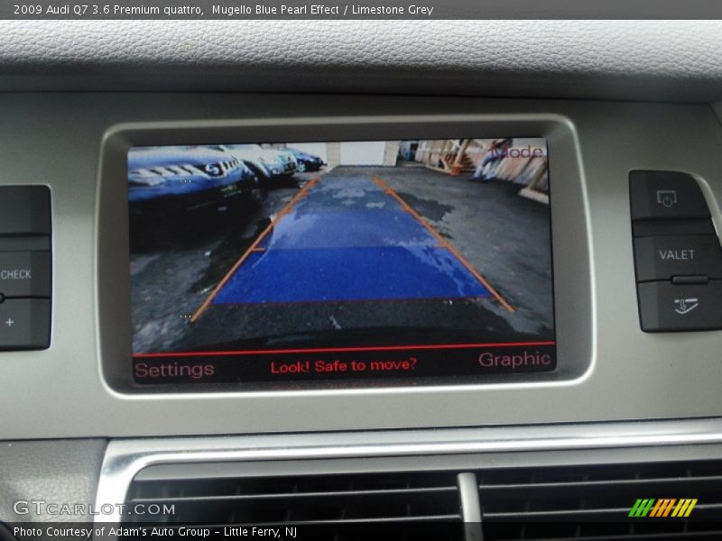 Mugello Blue Pearl Effect / Limestone Grey 2009 Audi Q7 3.6 Premium quattro