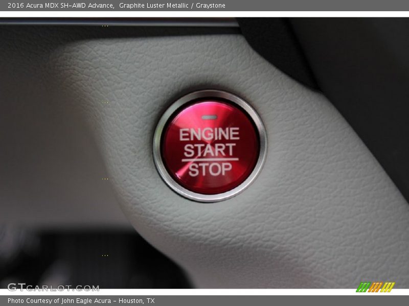 Graphite Luster Metallic / Graystone 2016 Acura MDX SH-AWD Advance
