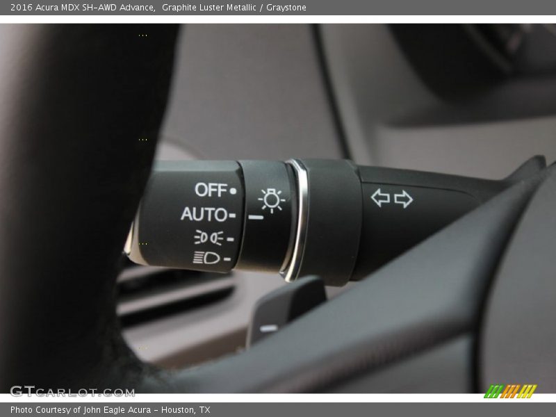 Graphite Luster Metallic / Graystone 2016 Acura MDX SH-AWD Advance