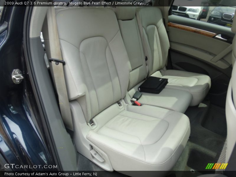 Mugello Blue Pearl Effect / Limestone Grey 2009 Audi Q7 3.6 Premium quattro