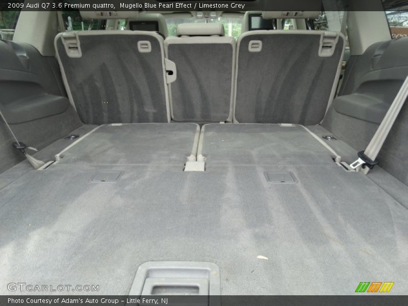 Mugello Blue Pearl Effect / Limestone Grey 2009 Audi Q7 3.6 Premium quattro