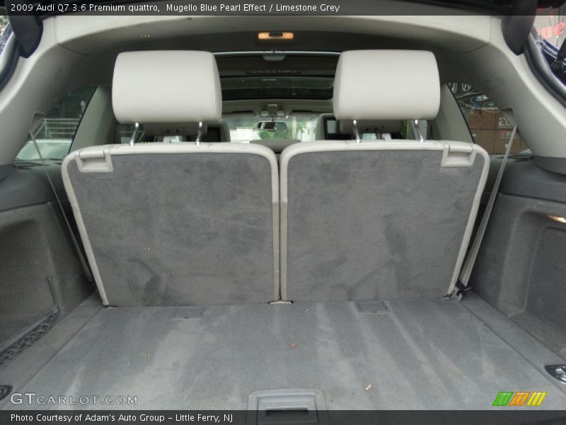 Mugello Blue Pearl Effect / Limestone Grey 2009 Audi Q7 3.6 Premium quattro
