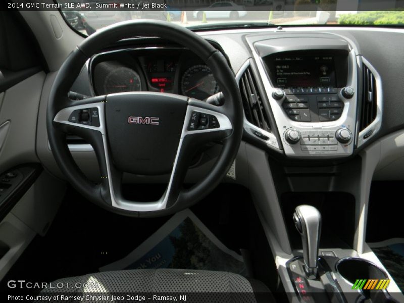 Summit White / Jet Black 2014 GMC Terrain SLE AWD