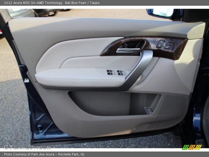 Bali Blue Pearl / Taupe 2012 Acura MDX SH-AWD Technology