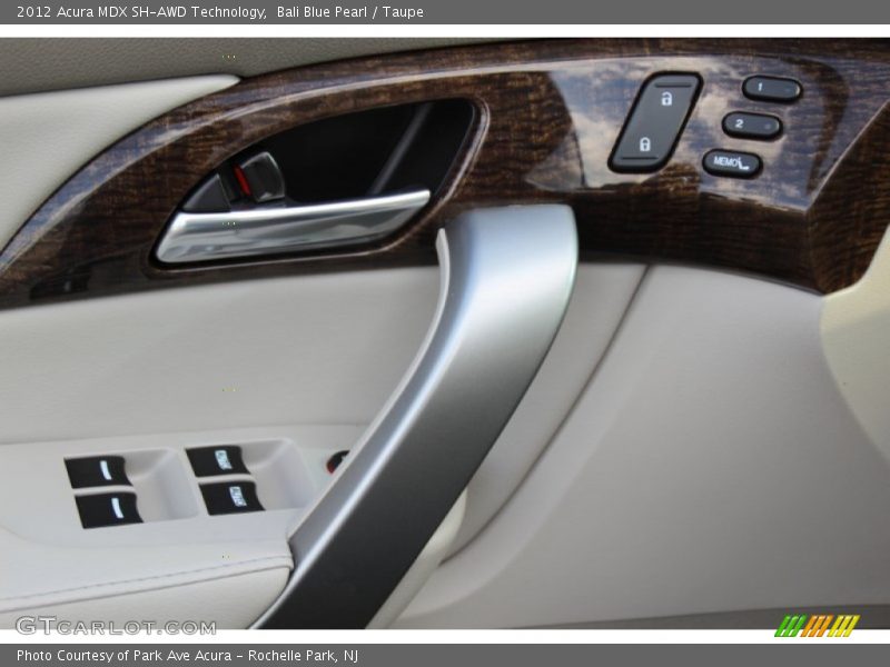 Bali Blue Pearl / Taupe 2012 Acura MDX SH-AWD Technology